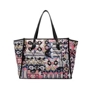 GIANNI CHIARINI Marcella Tote Firenze Tribal Pattern Puffer Shoulder Bag